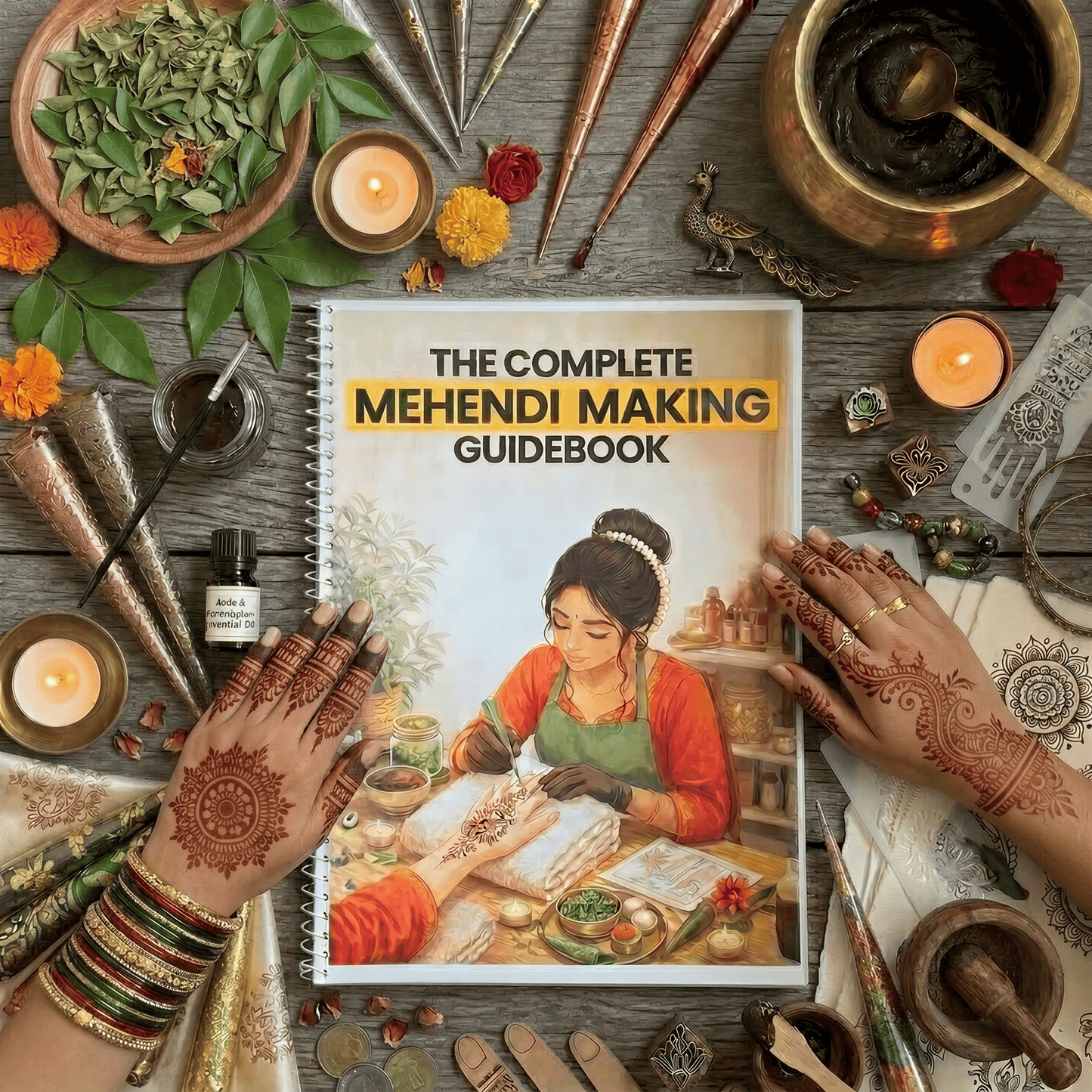 The Complete Mehendi Making Guidebook